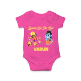 Ravan Ka The End Dussehra Romper - HOT PINK - New Born (Chest 14")