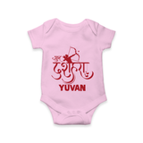 Ram Arrow Victory Dussehra Romper - BABY PINK - New Born (Chest 14")