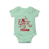 Ram Arrow Victory Dussehra Romper - MINT GREEN - New Born (Chest 14")