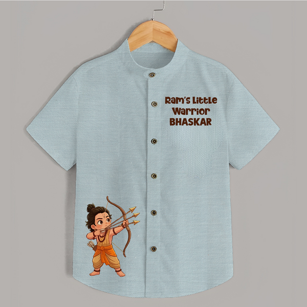 Ram’s Little Warrior Arrow Shirt - ARCTIC BLUE - 0 - 6 Months Old (Chest 23")