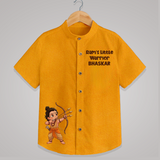 Ram’s Little Warrior Arrow Shirt - CHROME YELLOW - 0 - 6 Months Old (Chest 23")