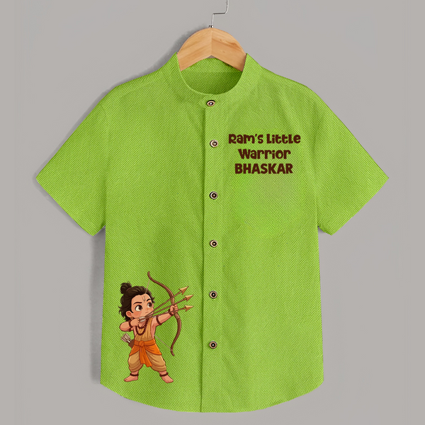 Ram’s Little Warrior Arrow Shirt - LIME GREEN - 0 - 6 Months Old (Chest 23")