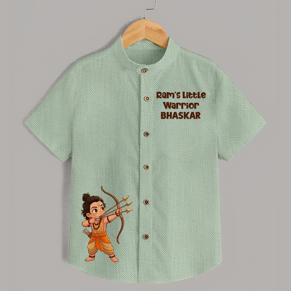 Ram’s Little Warrior Arrow Shirt - MINT GREEN - 0 - 6 Months Old (Chest 23")