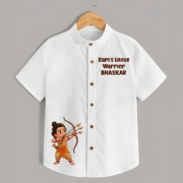 Ram’s Little Warrior Arrow Shirt - WHITE - 0 - 6 Months Old (Chest 23")