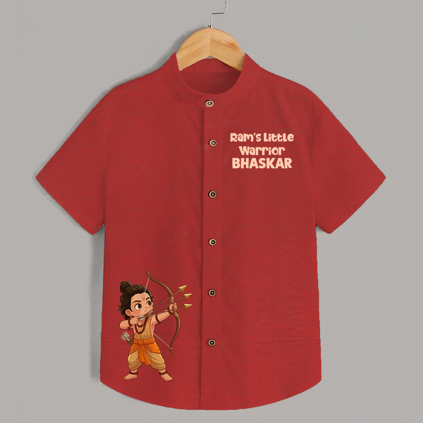 Ram’s Little Warrior Arrow Shirt - RED - 0 - 6 Months Old (Chest 23")