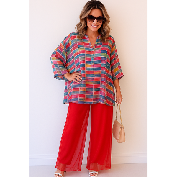 Short Georgette Coord