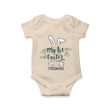 My 1st Easter – Minimal Bunny Baby Romper - IVORY - New Born (Chest 14")