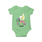 My Easter – Bunny Ears Baby Romper - GREEN - New Born (Chest 14")