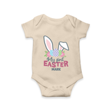 My First Easter – Bunny Ears Baby Romper  - IVORY - New Born (Chest 14")