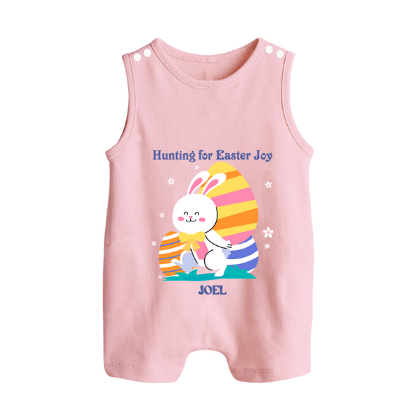 Hunting for Easter Joy –  Romper Suit - BABY PINK - New Born (Chest 18")