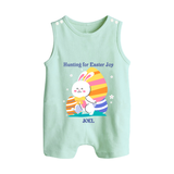 Hunting for Easter Joy –  Romper Suit - MINT GREEN - New Born (Chest 18")