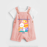 Hunting for Easter Joy –  Dungaree - PEACH - 0 - 5 Months Old (Chest 18")