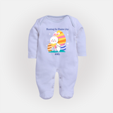 Hunting for Easter Joy –  Fullbody suit - BABY BLUE - New Born (Chest 7.5")