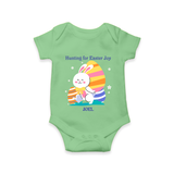Hunting for Easter Joy –  Romper - GREEN - New Born (Chest 14")