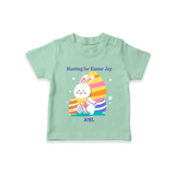 Hunting for Easter Joy –  T-Shirt - MINT GREEN - 0-5 Months Old (Chest 17")