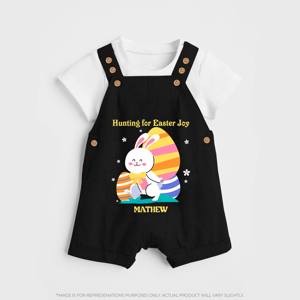 Hunting for Easter Joy –  Dungaree - BLACK - 0 - 5 Months Old (Chest 18")