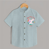 Easter Bunny & Eggs – Shirt - ARCTIC BLUE - 0 - 6 Months Old (Chest 23")