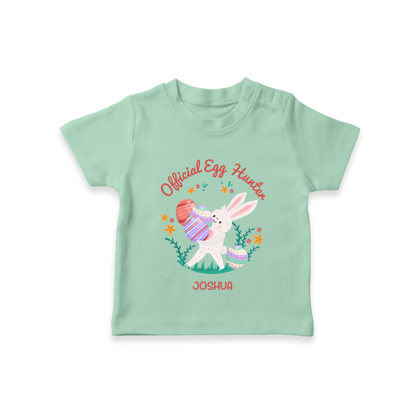 Easter Bunny & Eggs – T-Shirt - MINT GREEN - 0-5 Months Old (Chest 17")