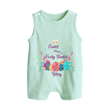 Easter Magic in Every Basket –  Romper Suit - MINT GREEN - New Born (Chest 18")
