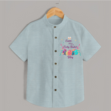 Easter Magic in Every Basket –  Shirt - ARCTIC BLUE - 0 - 6 Months Old (Chest 23")