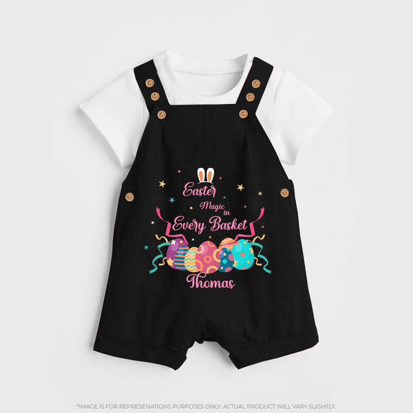Easter Magic in Every Basket –  Dungaree - BLACK - 0 - 5 Months Old (Chest 18")