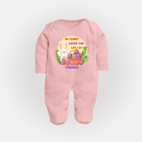 No Bunny Loves You Like I Do –  Fullbody suit - BABY PINK - New Born (Chest 7.5")