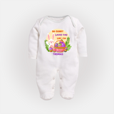 No Bunny Loves You Like I Do –  Fullbody suit - WHITE - New Born (Chest 7.5")