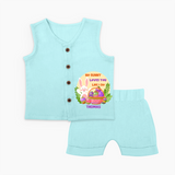 No Bunny Loves You Like I Do –  Jabla Set - BABY BLUE - 0 - 3 Months Old (Chest 9.8")
