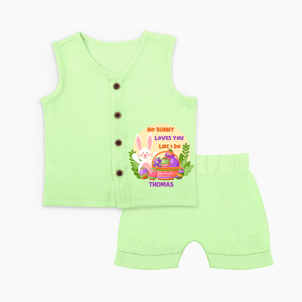 No Bunny Loves You Like I Do –  Jabla Set - PASTEL GREEN - 0 - 3 Months Old (Chest 9.8")