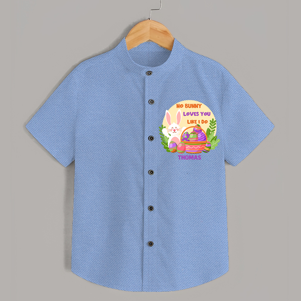 No Bunny Loves You Like I Do –  Shirt - SKY BLUE - 0 - 6 Months Old (Chest 23")