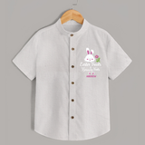 Easter Treats & Bunny Feets –  Shirt - WHITE - 0 - 6 Months Old (Chest 23")