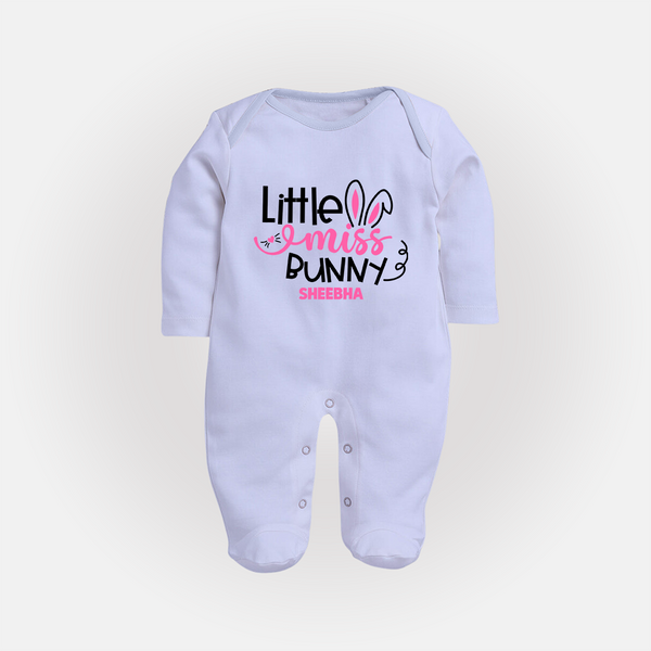 Little Miss – Easter  Fullbody suit - BABY BLUE - New Born (Chest 7.5")