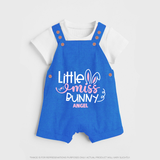 Little Miss – Easter  Dungaree - COBALT BLUE - 0 - 5 Months Old (Chest 18")