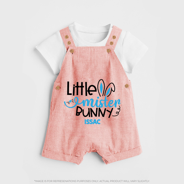 Little Mister – Easter  Dungaree - PEACH - 0 - 5 Months Old (Chest 18")