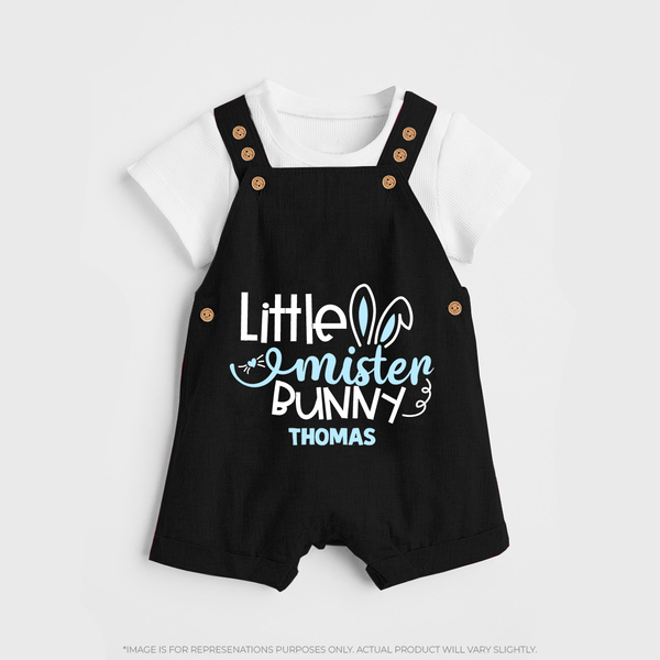 Little Mister – Easter  Dungaree - BLACK - 0 - 5 Months Old (Chest 18")