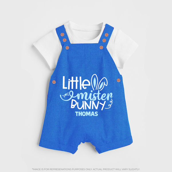 Little Mister – Easter  Dungaree - COBALT BLUE - 0 - 5 Months Old (Chest 18")
