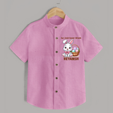 Personalized Easter Shirt – Our Little Easter Miracle with Name - BABY PINK - 0 - 6 Months Old (Chest 23")