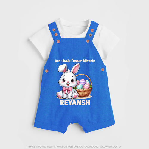 Personalized Easter Dungaree – Our Little Easter Miracle with Name