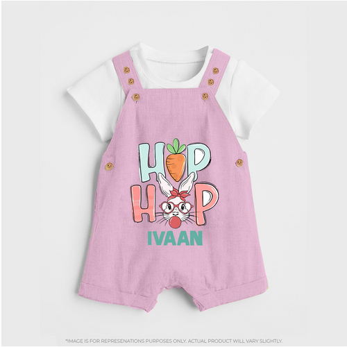 Hop Hop Personalized Dungaree – Cute Bunny Easter Outfit