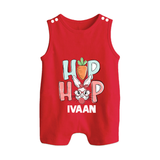 Hop Hop Personalized Romper Suit – Cute Bunny Easter Outfit