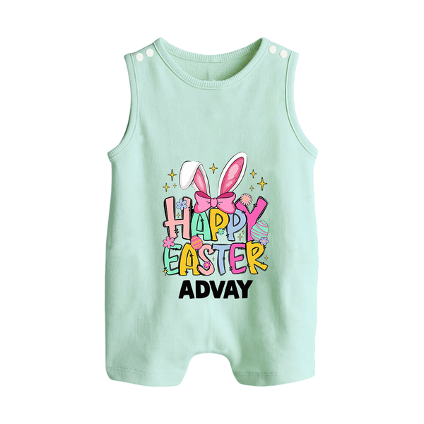 Happy Easter Personalized Romper Suit – Festive Bunny Design