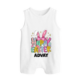 Happy Easter Personalized Romper Suit – Festive Bunny Design