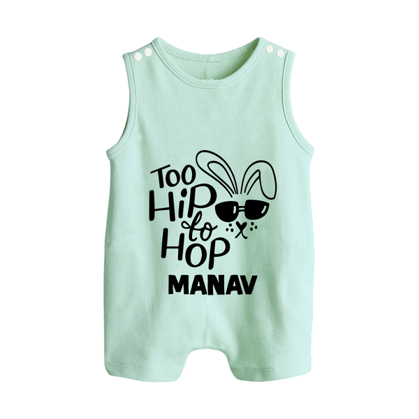 Too Hip to Hop Personalized Romper Suit – Cool Easter Outfit