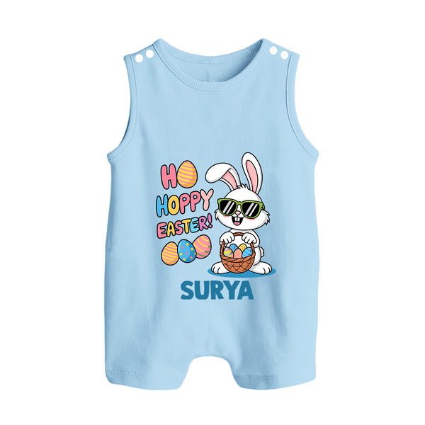 Hoppy Easter Personalized Romper Suit – Cute Bunny Egg Basket Design