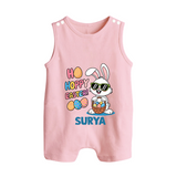 Hoppy Easter Personalized Romper Suit – Cute Bunny Egg Basket Design
