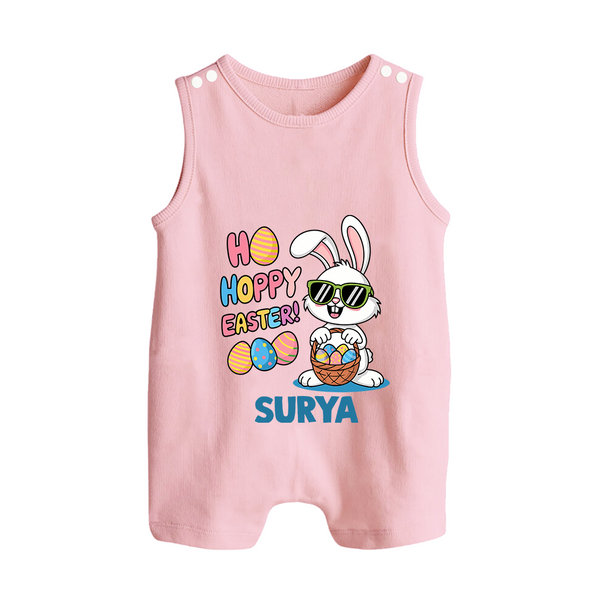 Hoppy Easter Personalized Romper Suit – Cute Bunny Egg Basket Design