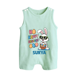 Hoppy Easter Personalized Romper Suit – Cute Bunny Egg Basket Design