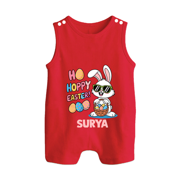 Hoppy Easter Personalized Romper Suit – Cute Bunny Egg Basket Design