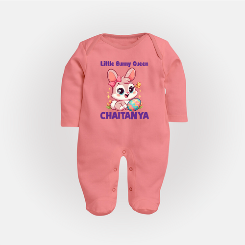 Little Bunny Queen Personalized Fullbody suit – Adorable Easter Outfit