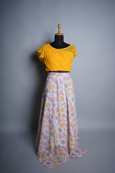 Year-end Sale : Pleated Top & Skirt